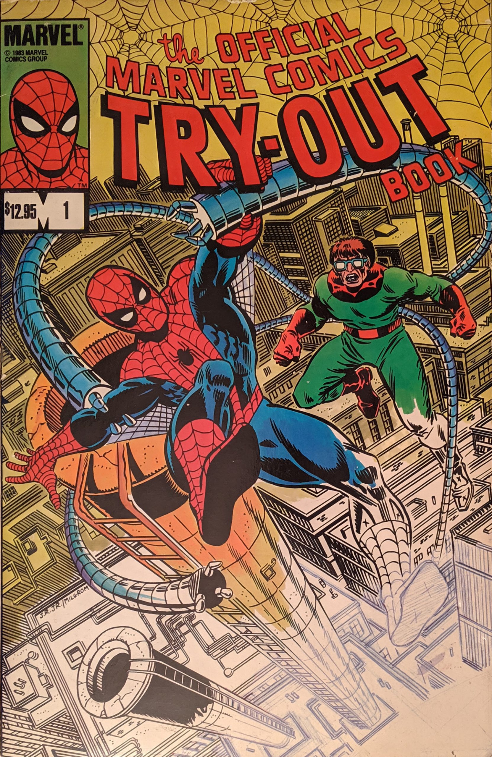 The Official Marvel Comics TryOut Book